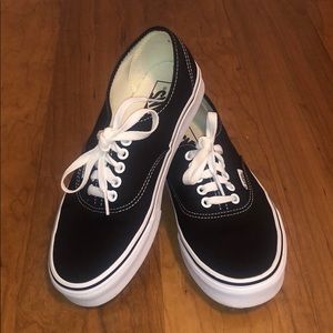 Authentic vans in women size 8